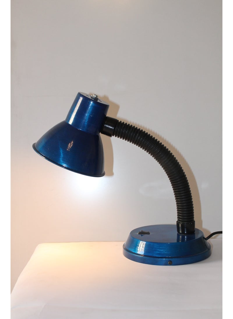 Table lamp with flexible arm moves 360 degree-blue color - Image 5